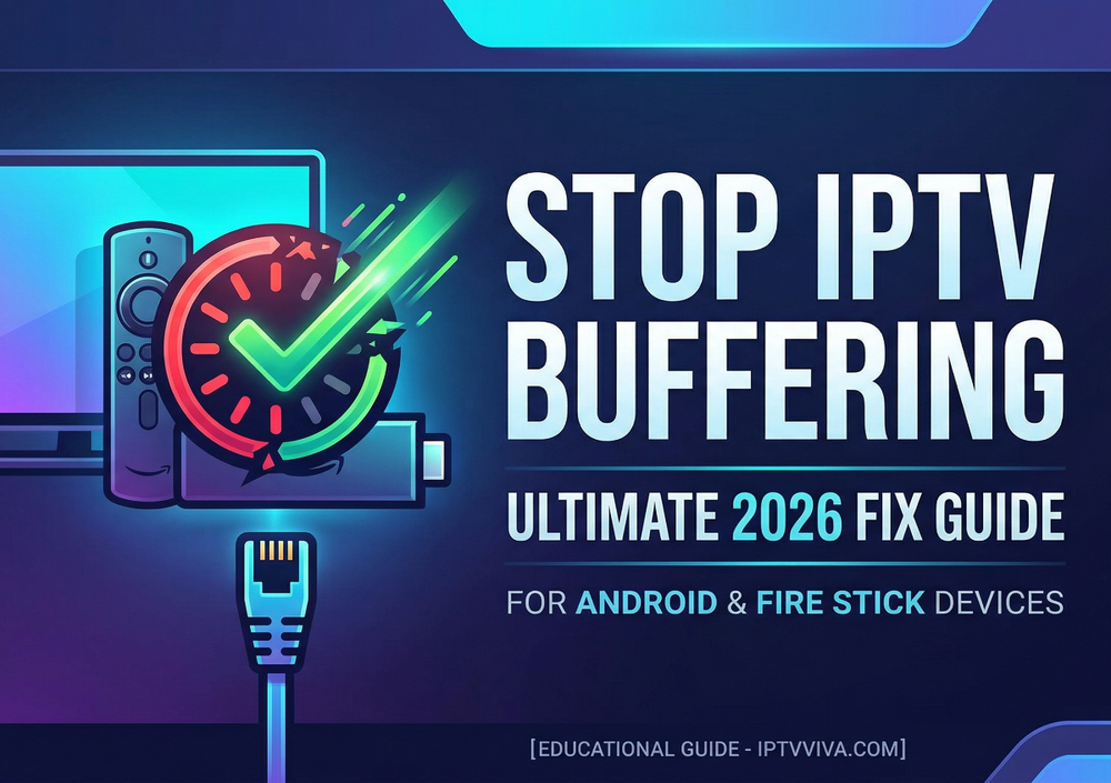 How to Stop IPTV Buffering on Android & Fire Stick (2026)