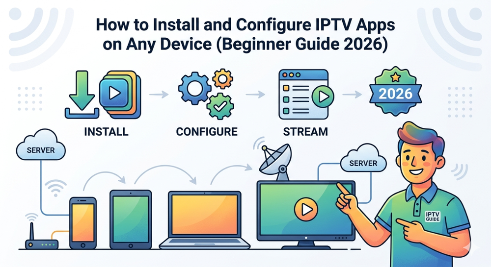 How to Install and Configure IPTV Apps on Any Device (Beginner Guide)
