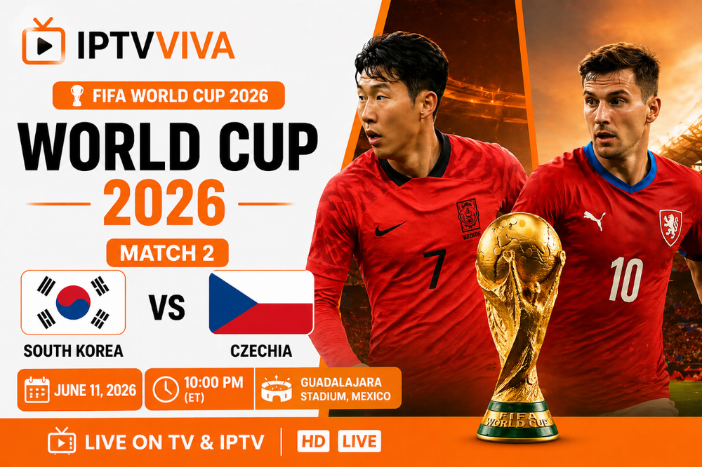 World Cup 2026 – Match 2: South Korea vs Czechia | Date, Time & TV Channels