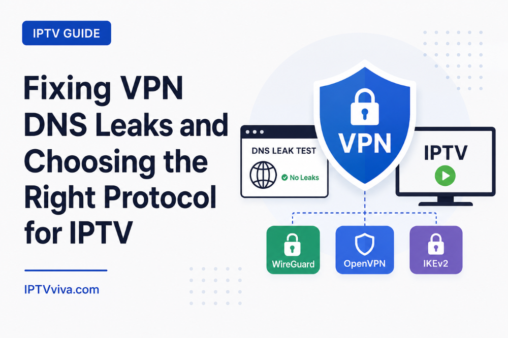 Fixing VPN DNS Leaks and Choosing the Right Protocol for IPTV