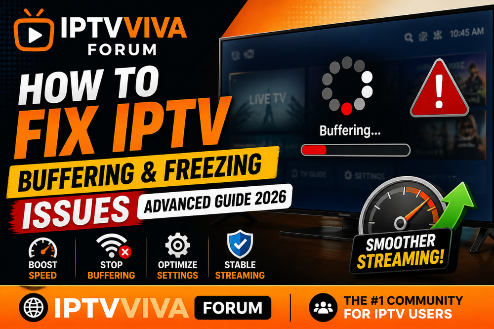 How to Fix IPTV Buffering & Freezing Issues (Advanced Guide 2026)