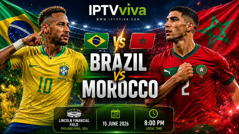 Match 6: Brazil vs Morocco – World Cup 2026 Group Stage | TV Channels, Kick-off Time & Where to Watch
