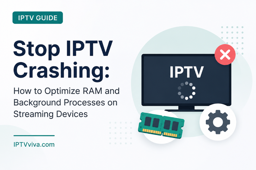Stop IPTV Crashing: How to Optimize RAM and Background Processes on Streaming Devices