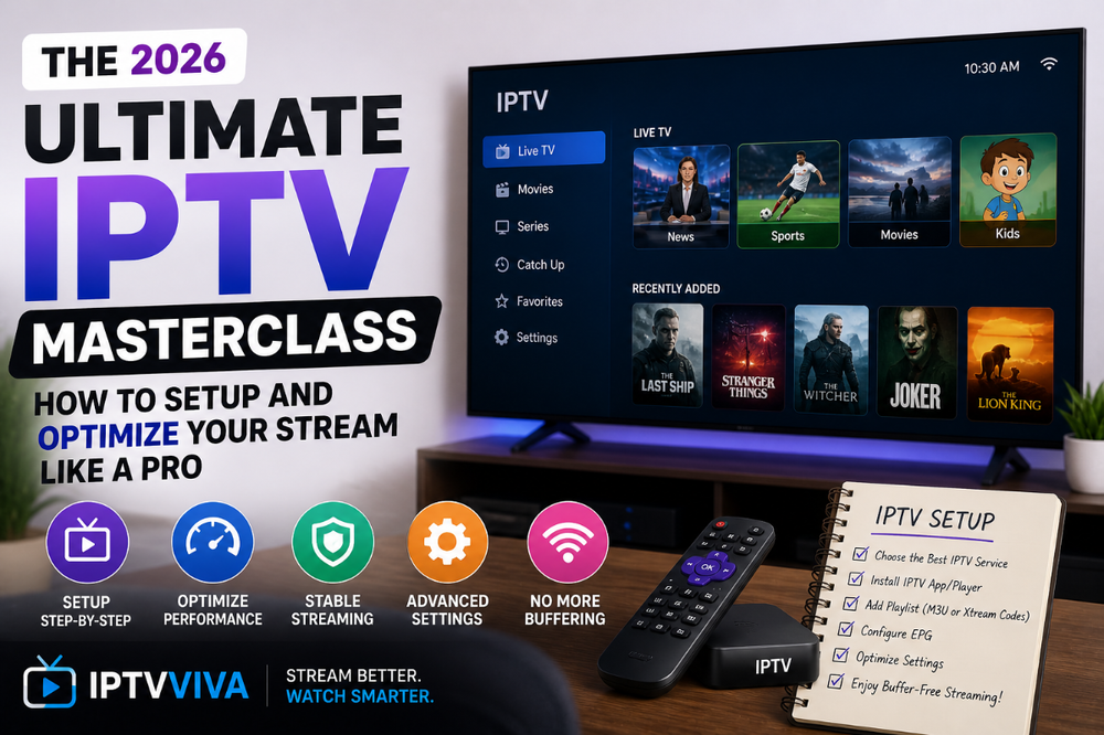 The 2026 Ultimate IPTV Masterclass: How to Setup and Optimize Your Stream Like a Pro