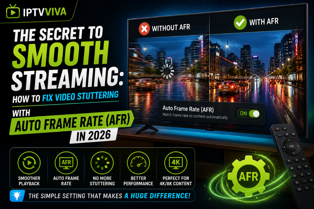 The Secret to Smooth Streaming: How to Fix Video Stuttering with Auto Frame Rate (AFR) in 2026